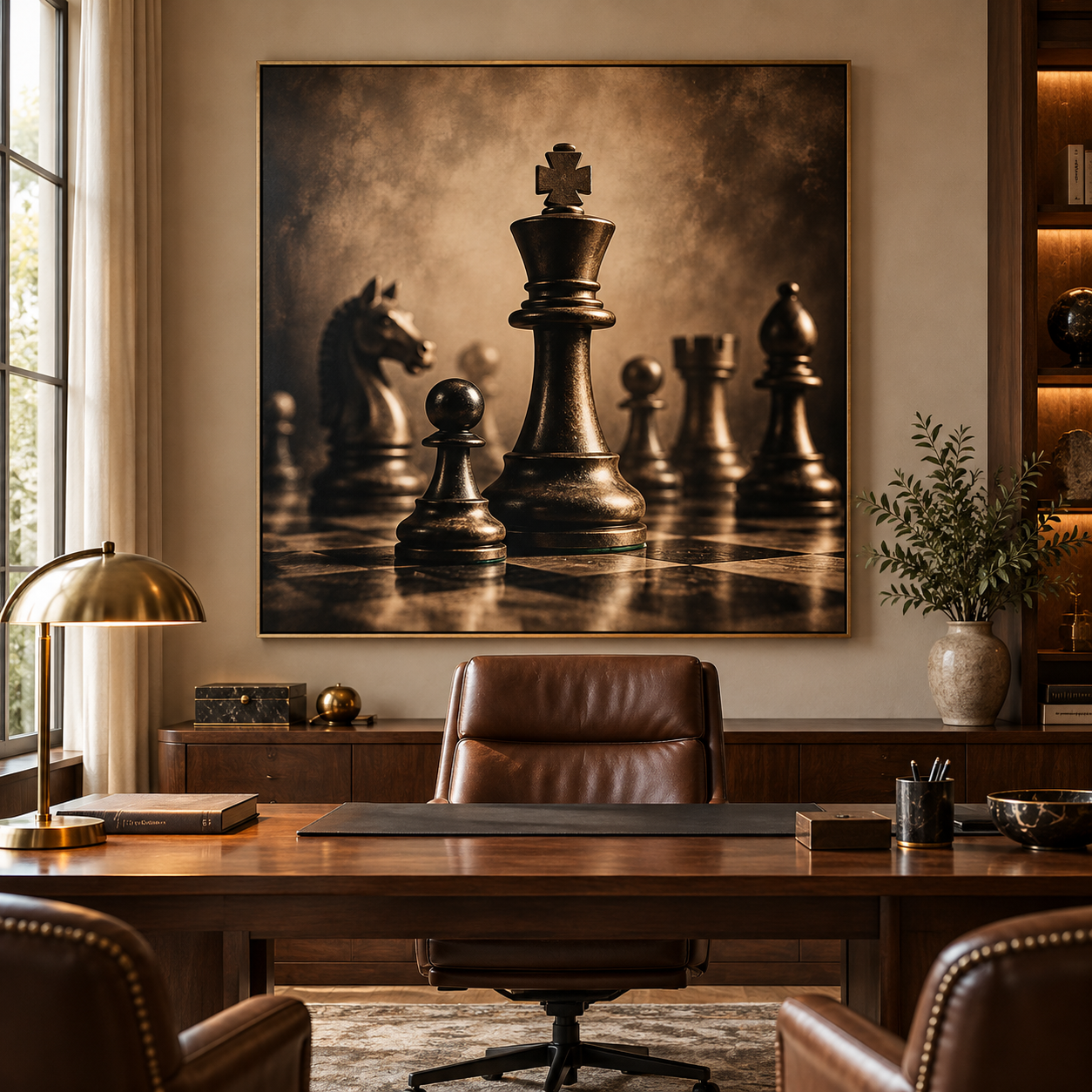Tableau Bureau – Échecs Stratégie